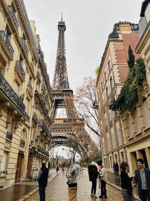 شقة باريس  في Au Pied De La Tour Eiffel المظهر الخارجي الصورة